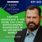 Measured Risk Portfolios – Captive Insurance & the 831(b) Tax Code: Safeguarding Businesses in an Uncertain World